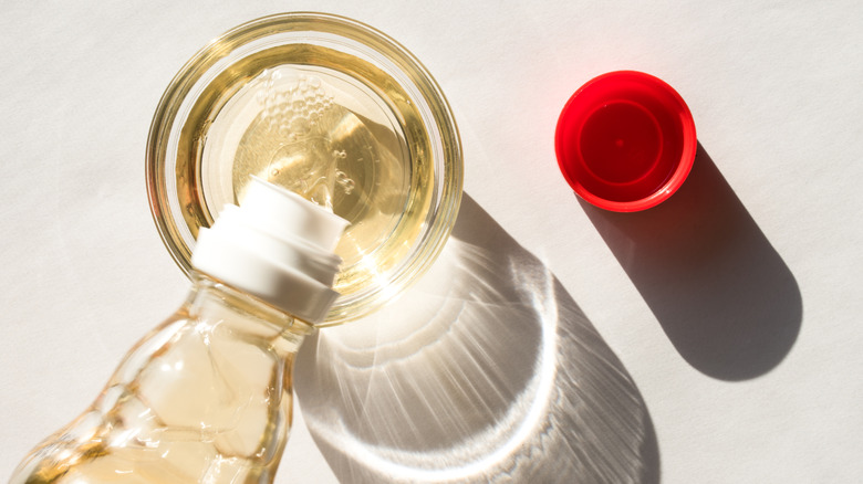 bottle of rice vinegar