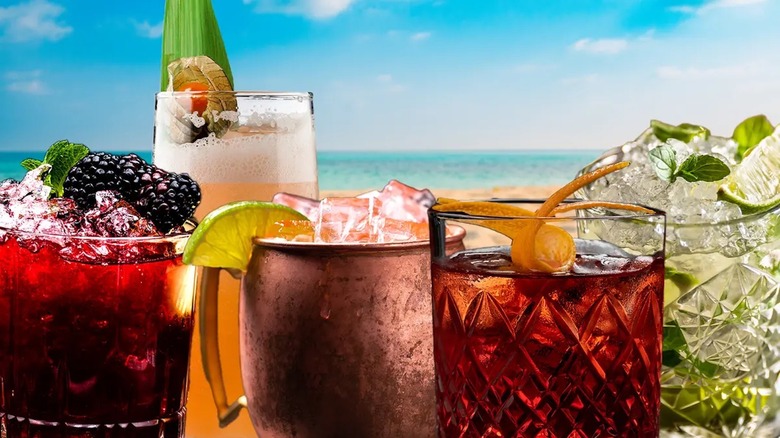 Refreshing summer cocktails
