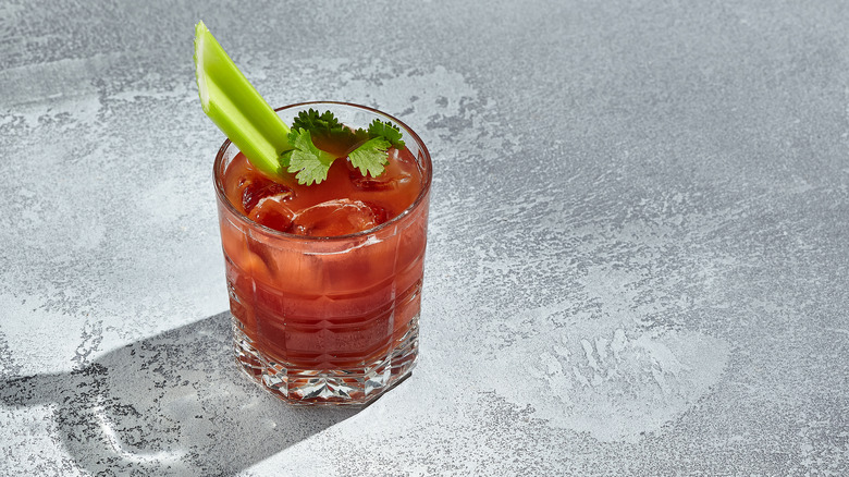 Bloody Mary cocktail.
