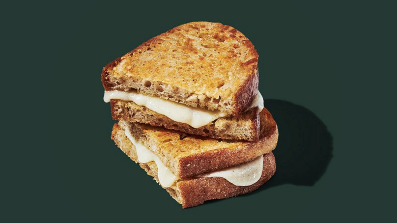 Starbucks' grilled cheese sandwich on sourdough bread