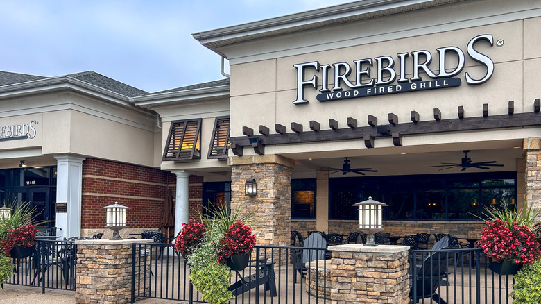exterior of Firebirds Grill