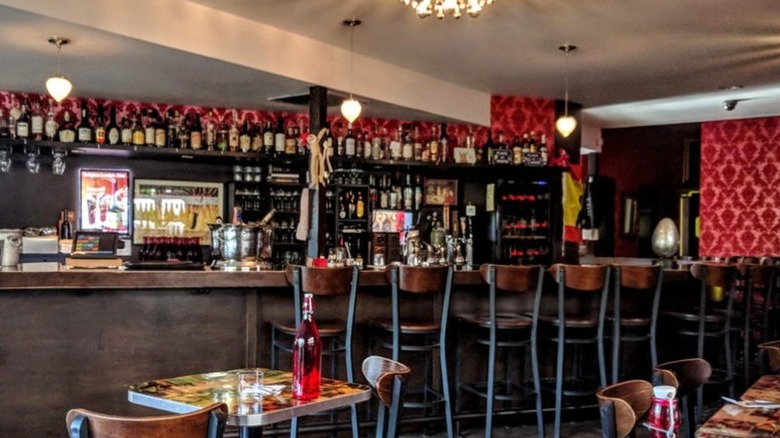 Interior of Bar Vivant