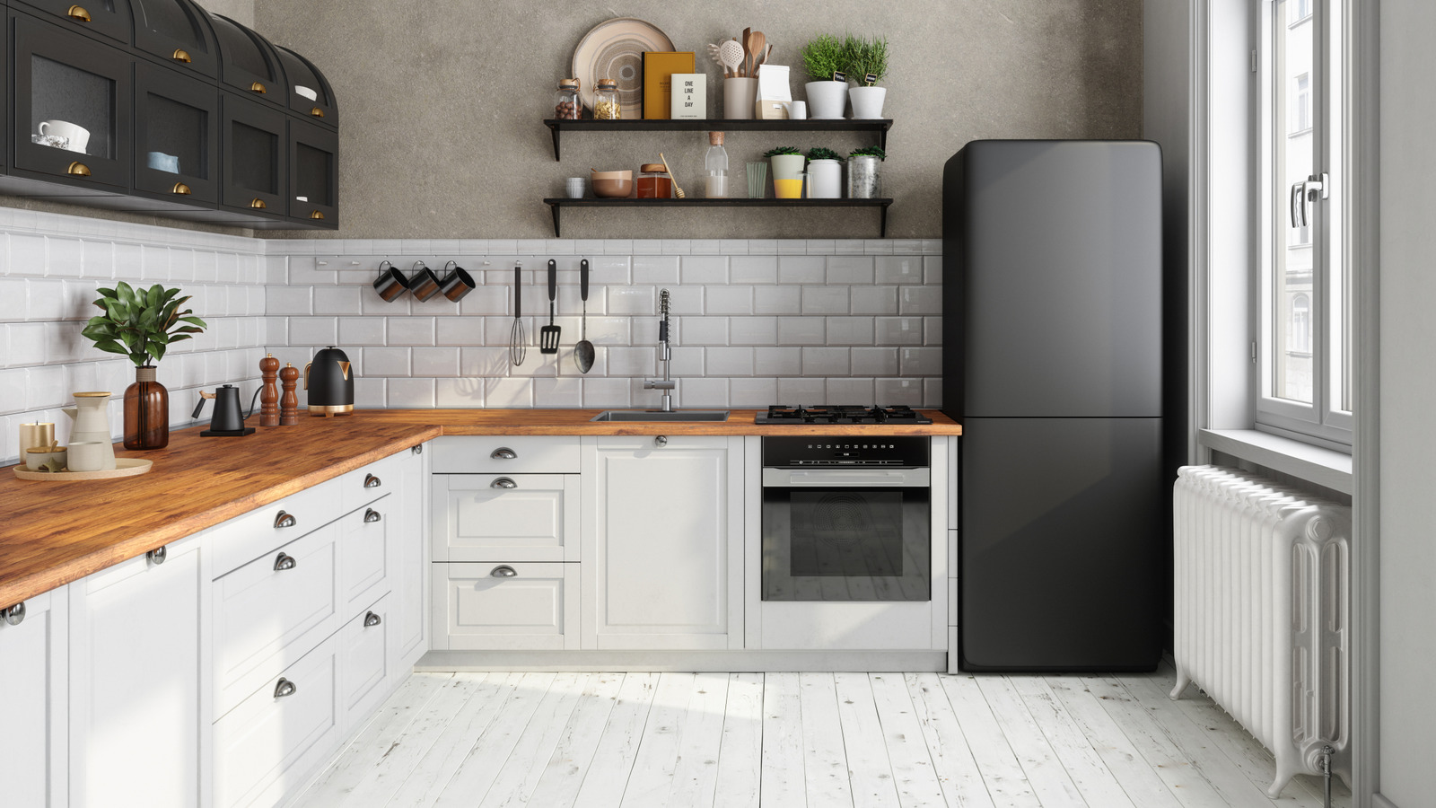 This Retro Kitchen Heating Feature Solves The Cold-Floor Problem - Tasting Table