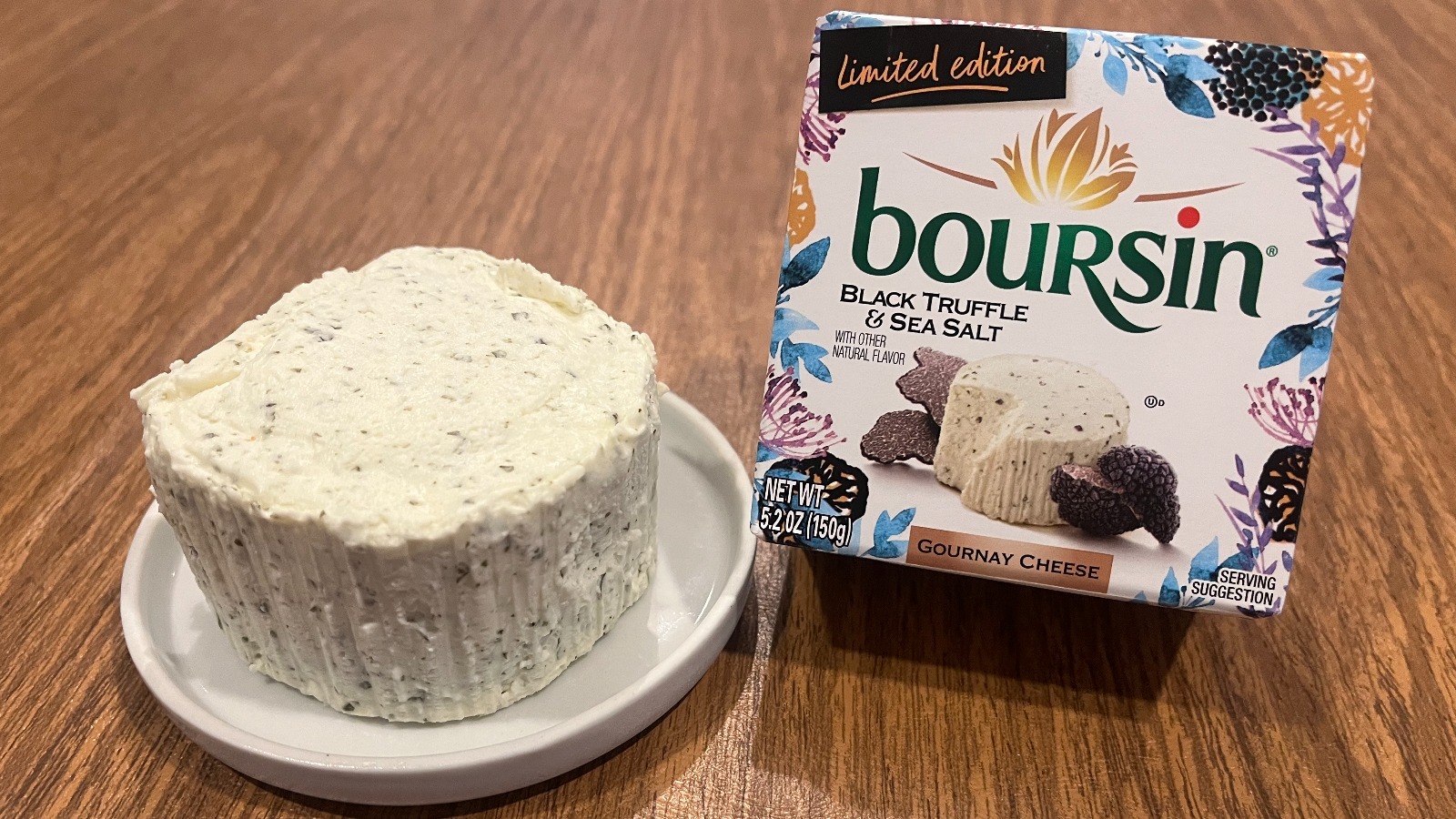 Review: Boursin's Limited-Edition Black Truffle & Sea Salt Cheese Is The  Real Deal