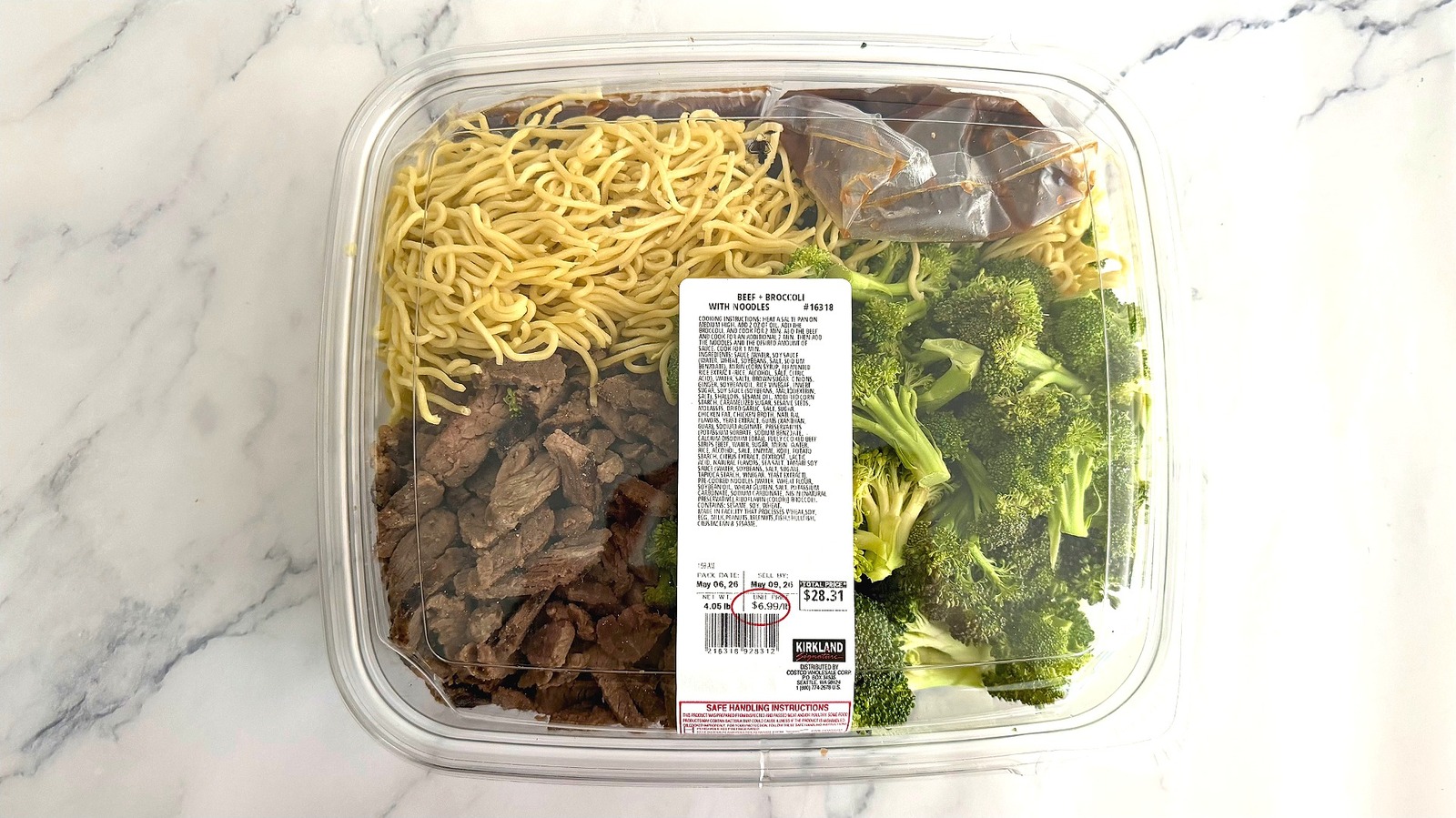 Review: Costco Takes On Takeout With Its Bold New Beef And Broccoli Noodles - Tasting Table
