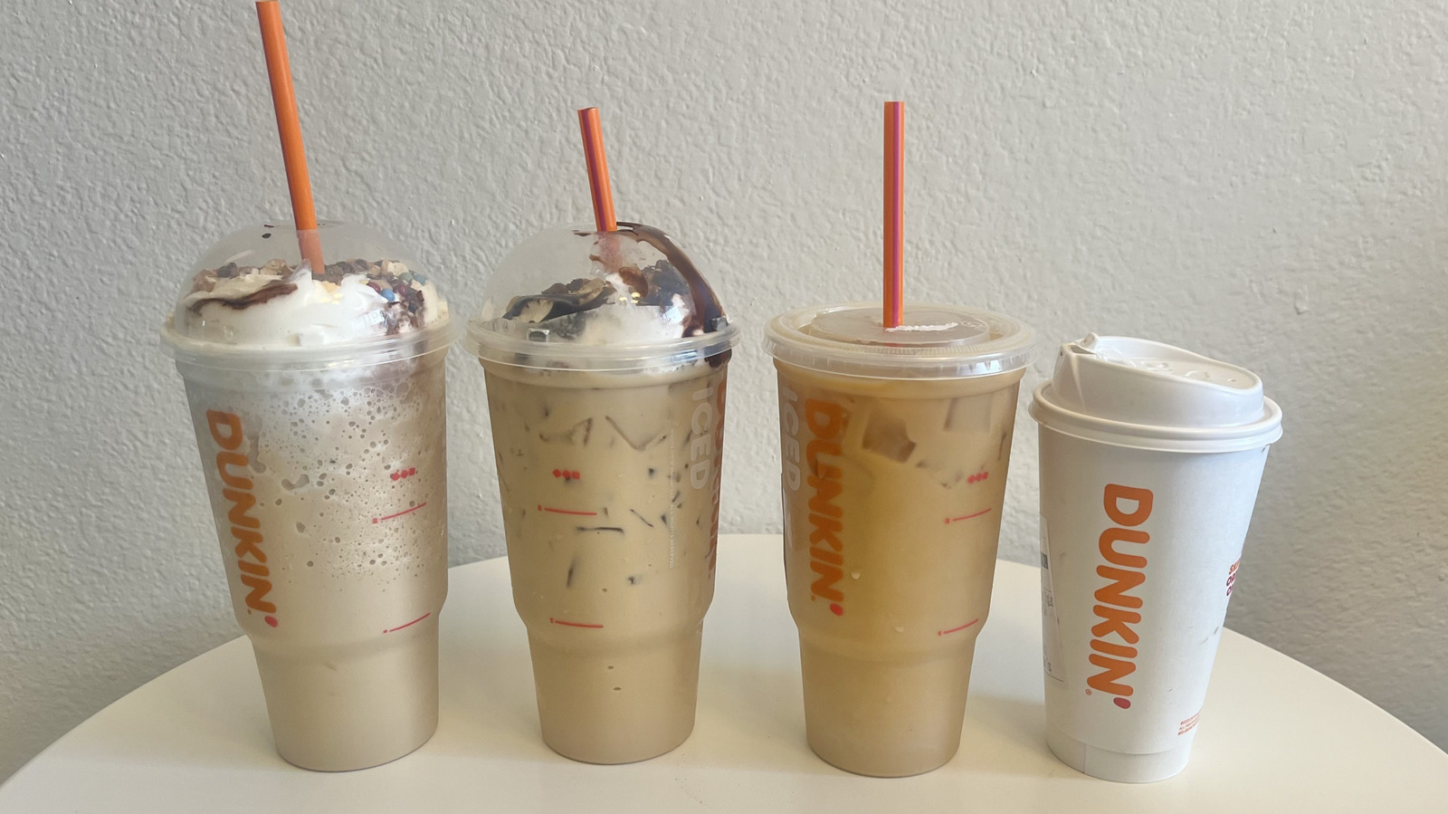 Review: Dunkin's Candy Bar Lattes Are A Mixed Bag Of Treats - Tasting Table