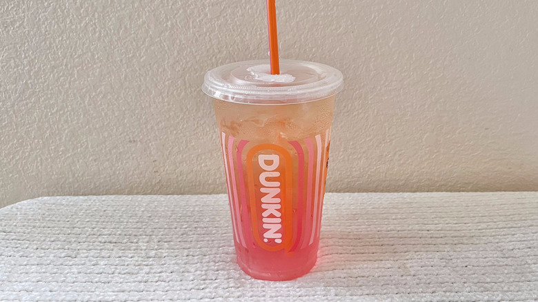 Pink Pineapple Refresher on a table