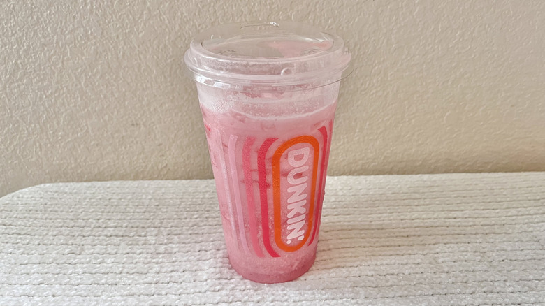 Ultimate Pink Daydream Refresher on a table