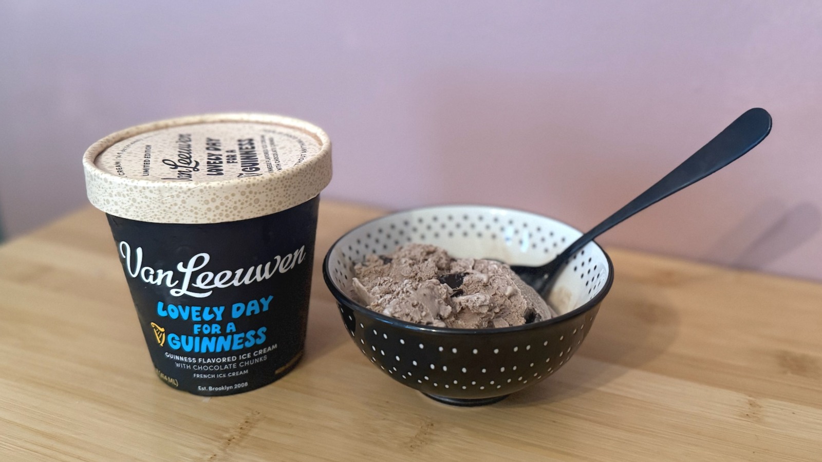 Review: Guinness X Van Leeuwen's Ice Cream Collab Really Is A Lovely Day - Tasting Table