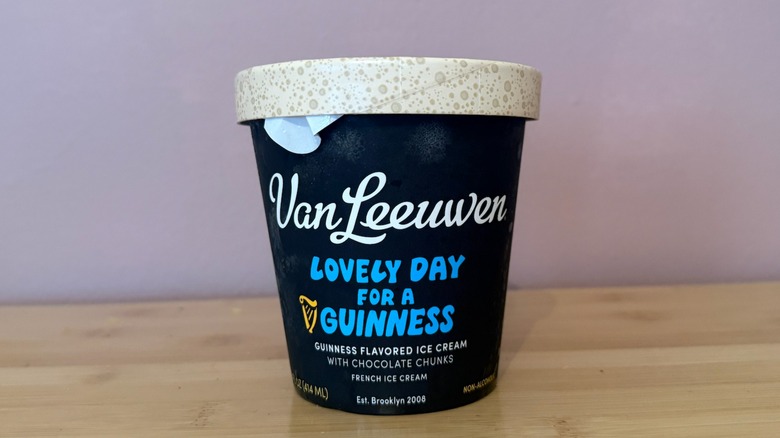 pint of Van Leeuwen Lovely Day For A Guinness
