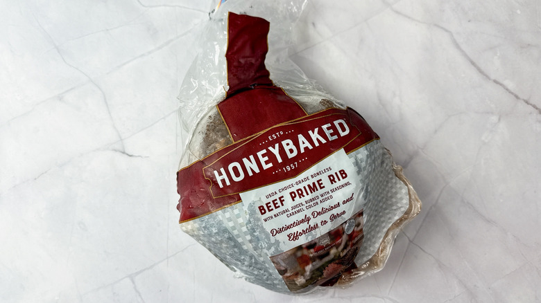 packed HoneyBaked prime rib