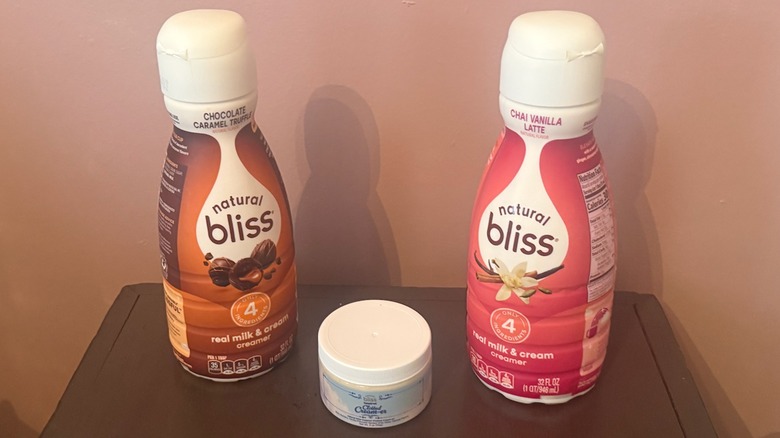 Natural Bliss High Creamer & Coffee kit with clotted cream and creamer