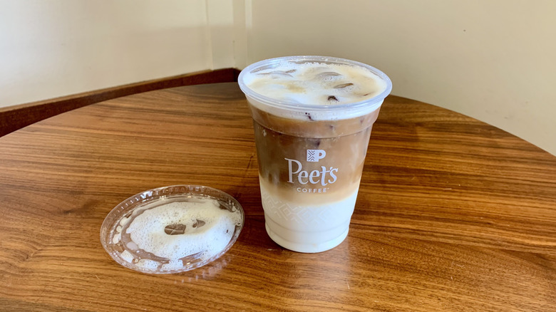Peet's Cardamom Citrus Cold Brew Oat Latte