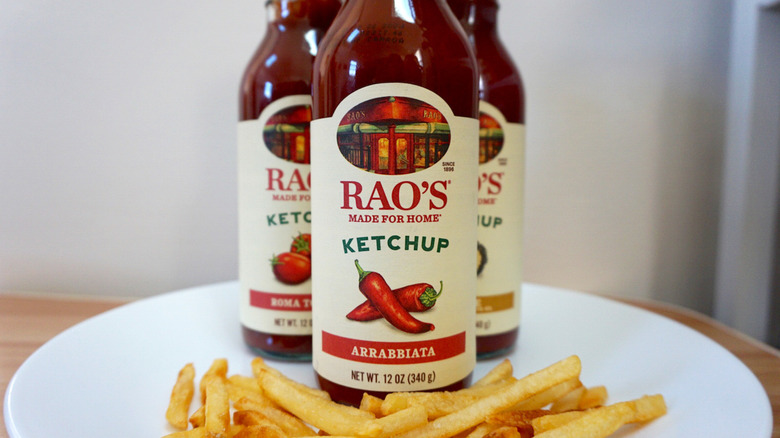 Rao's ketchup and fries
