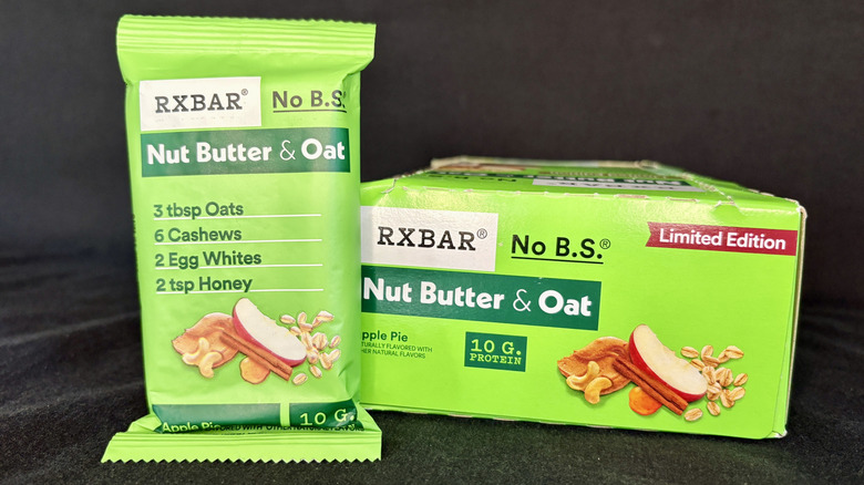 RXBAR  green box and packaging