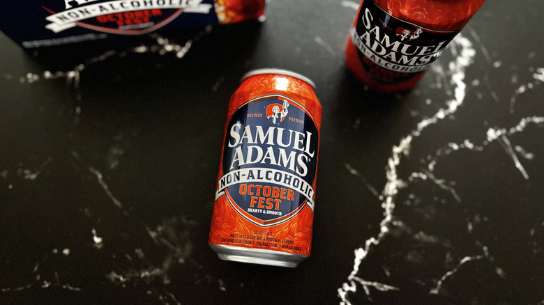 Samuel Adams NA Octoberfest beer can