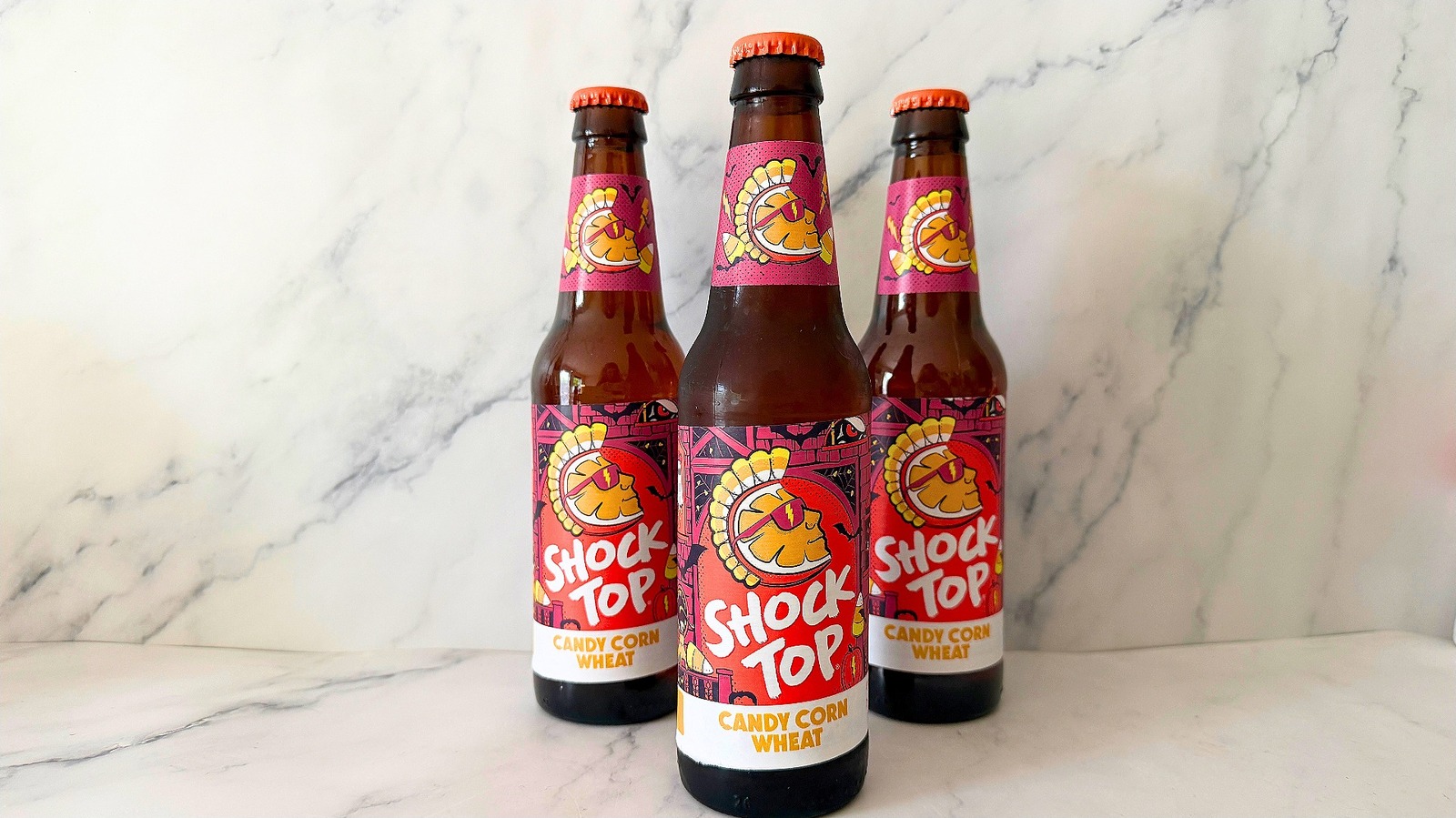 Review: Shock Top's New Candy Corn Wheat Ale Is More Treat Than Trick
