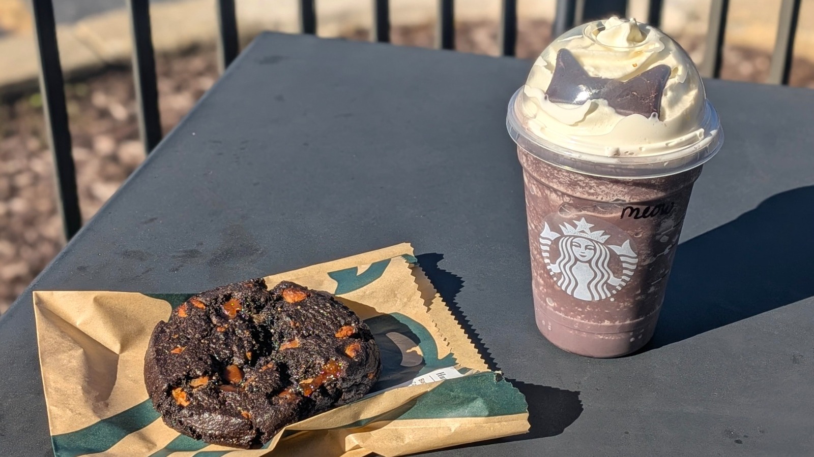 Review: Starbucks' New Halloween Frappuccino And Cookie Are The Perfect Treats For Spooky Season