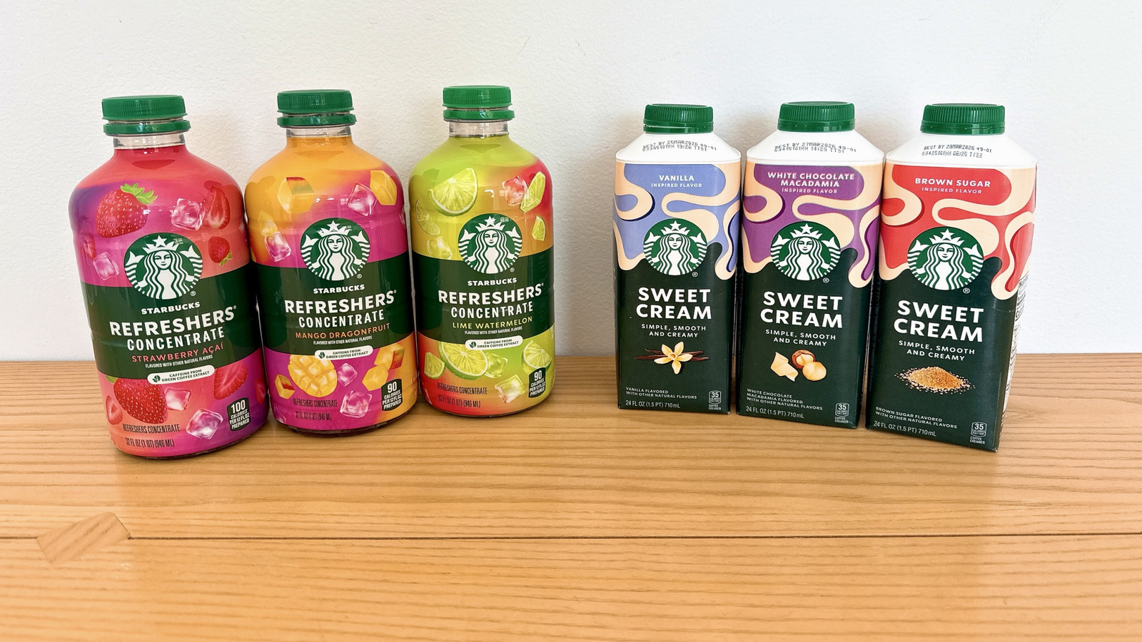 Review: Starbucks' Refreshers Concentrates And Sweet Cream Enhancers Let You Enjoy The Chain Without Hitting The Drive-Through - Tasting Table