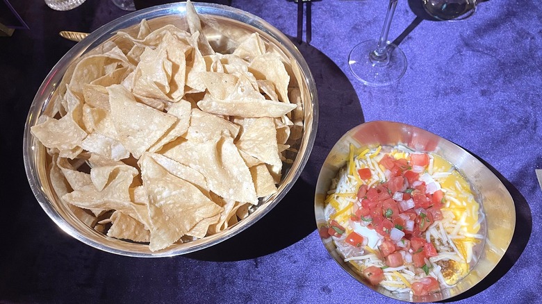 Taco Bell Luxe Value Menu Chips & Nacho Supreme Dip