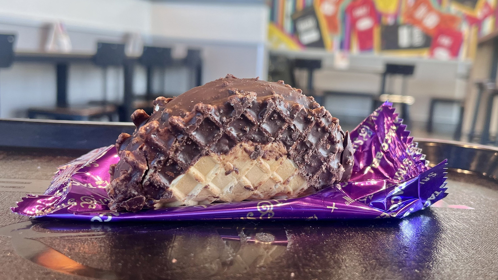 Review: Taco Bell's New Salt & Straw Churro Ice Cream Taco Isn't About To Steal The Choco Taco's Crown