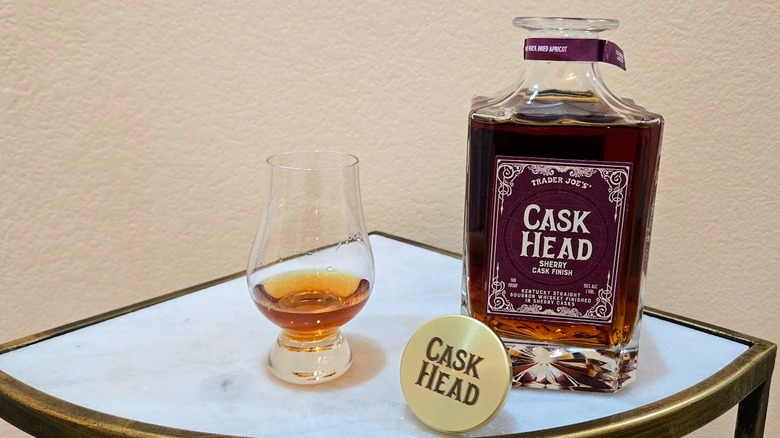 Cask Head bourbon and Glencairn glass