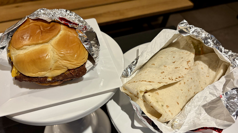 Wendy's new Cheesy Bacon Cheeseburger and Chicken Tenders Ranch Wrap