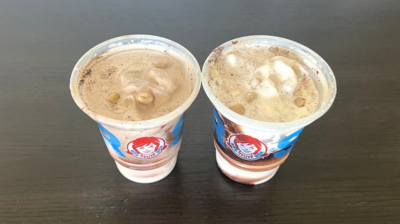 Wendy's new vanilla and chocolate Cookie Dough Frosty Fusion