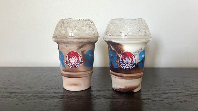Wendy's new vanilla and chocolate Cookie Dough Frosty Fusion