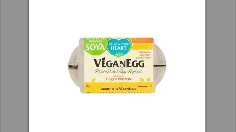 Follow Your Heart VeganEgg box on white background