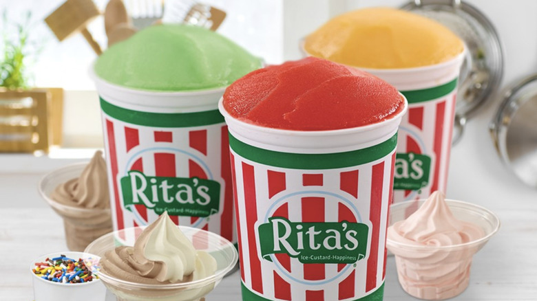 Rita's gelati and ice cream