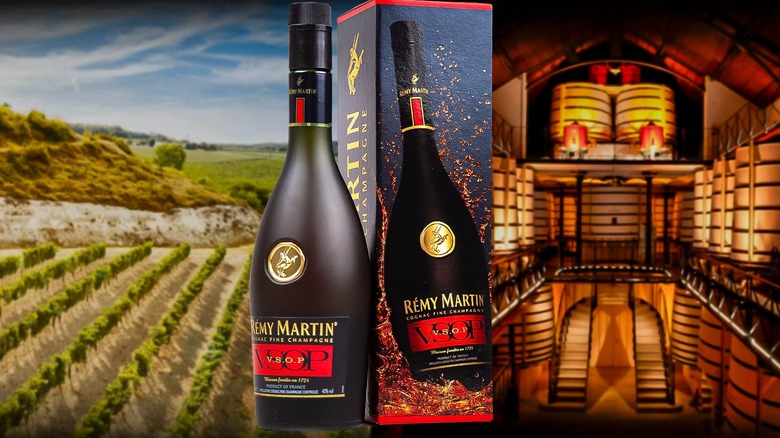 Bottles of Rémy Martin VSOP