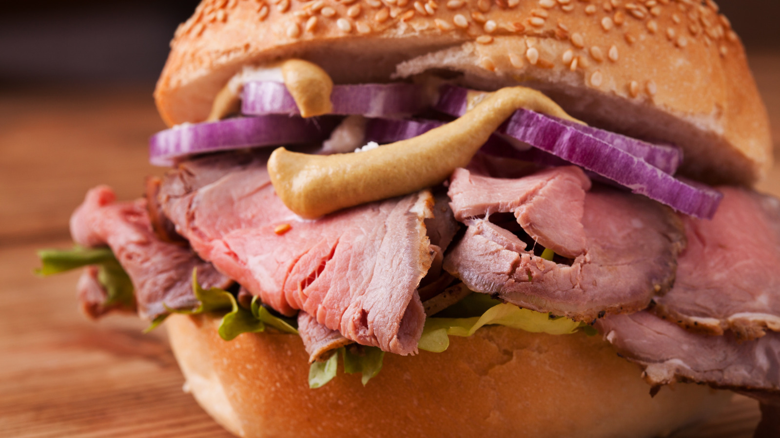 Roast Beef Sandwiches Are Made Better With Mustard