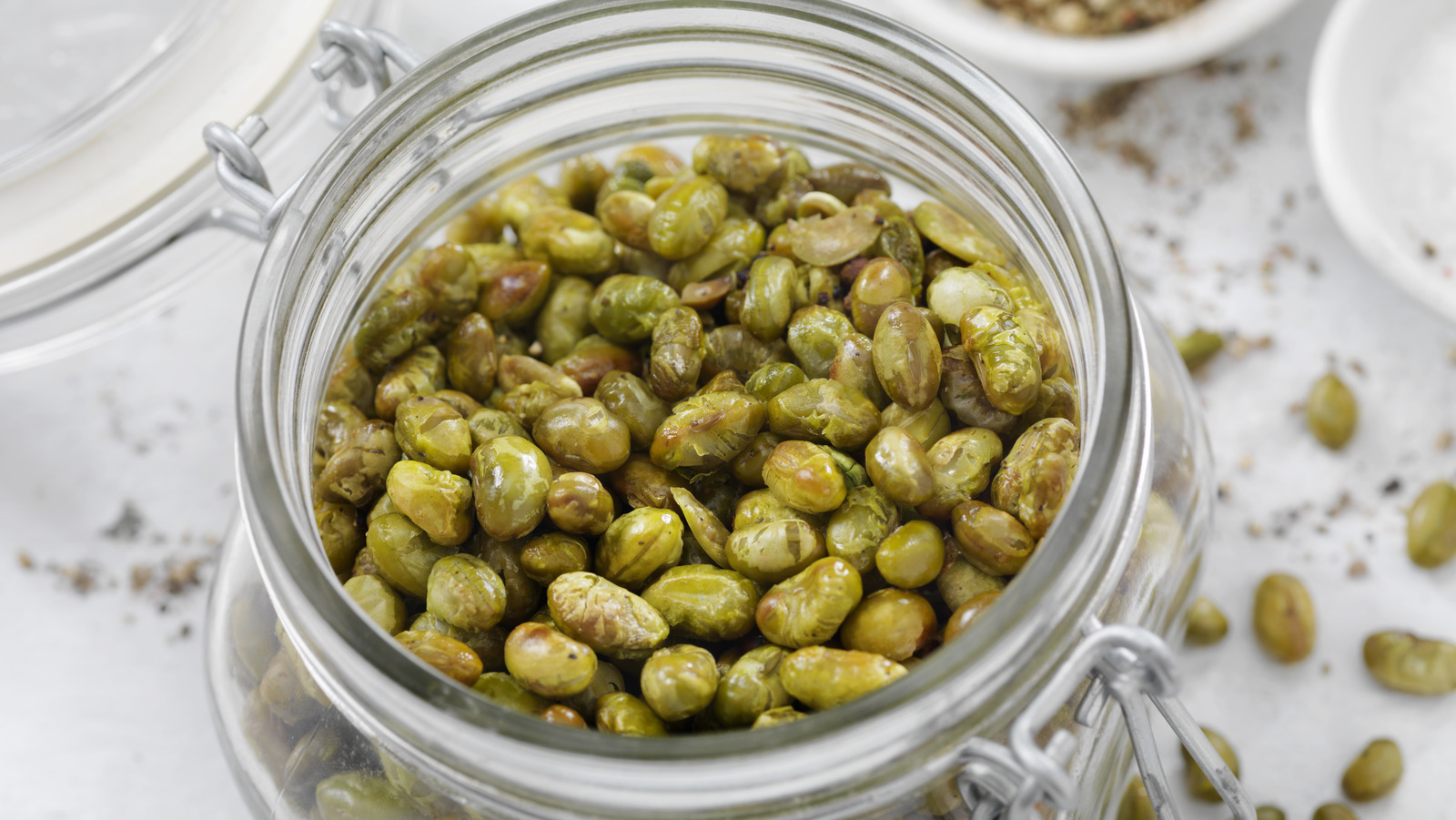 Roast Edamame With Seasonings For The Perfect Party Appetizer