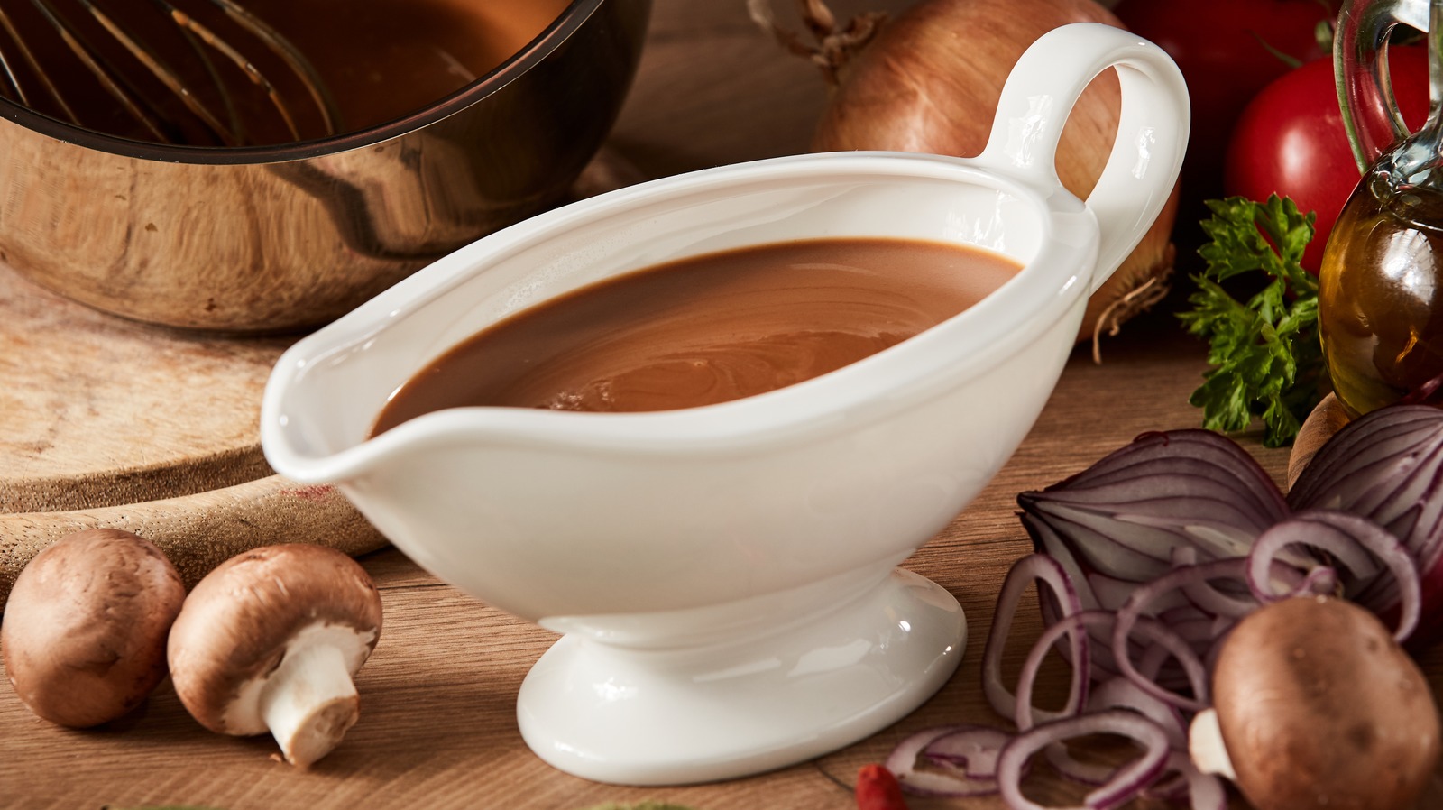 Roasted Garlic Will Give StoreBought Gravy A Homemade Flavor