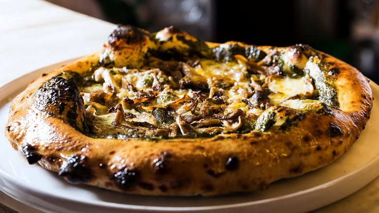 21 Greenpoint's Roasted Mushroom Pizza