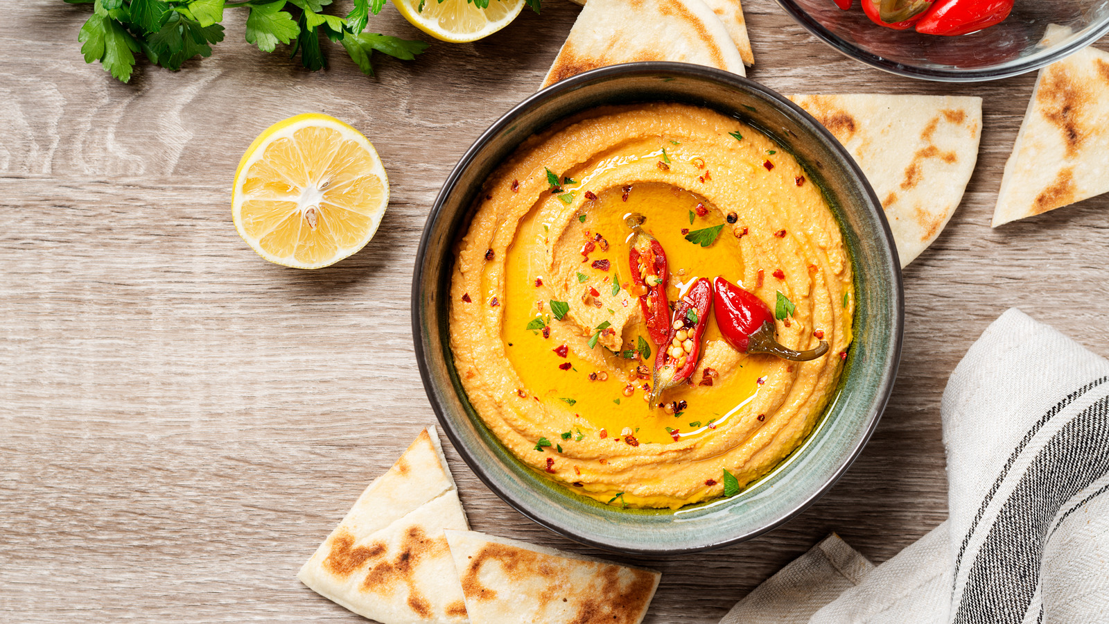 Roasted Red Peppers Add A New Depth Of Flavor To Your Hummus