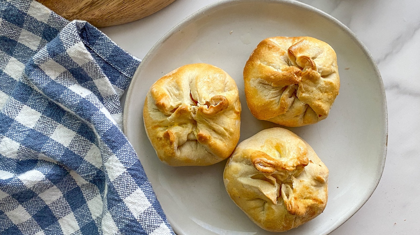 Round Baked Potato Knish Recipe