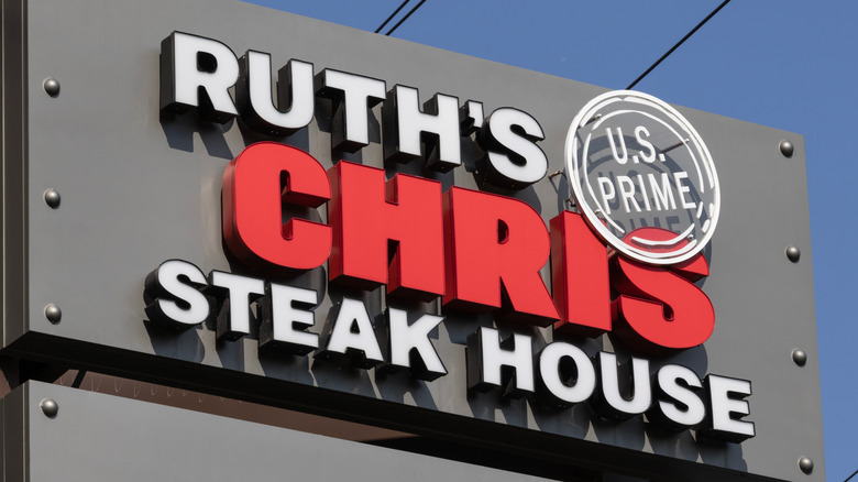 Ruth's Chris Steak House sign