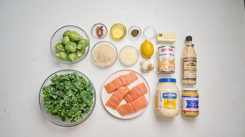 ingredients on a table