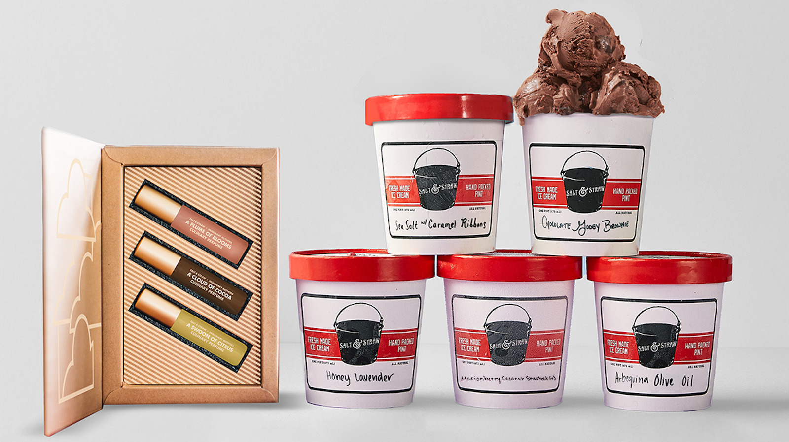 Salt & Straw Is Pairing Ice Cream And Perfume In A Special Holiday Bundle