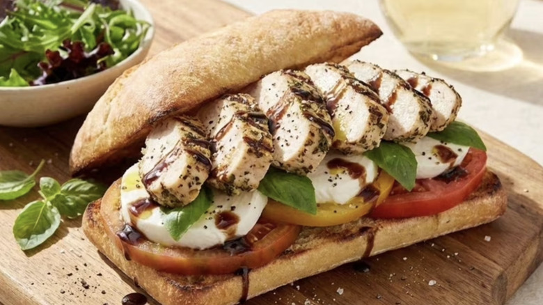 Sam's Club chicken on sandwich
