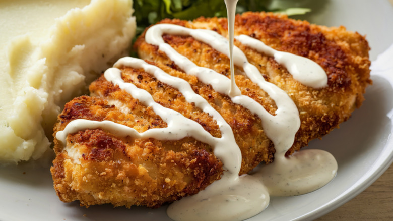 Saucy Often Means Soggy, Unless You Layer Your Dish Like This To Keep The Crunch