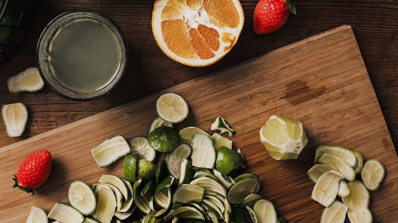 Save Leftover Lime Rinds For Your Next Cocktail