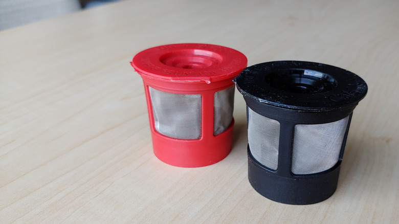 Reusable K-cup metal coffee pods