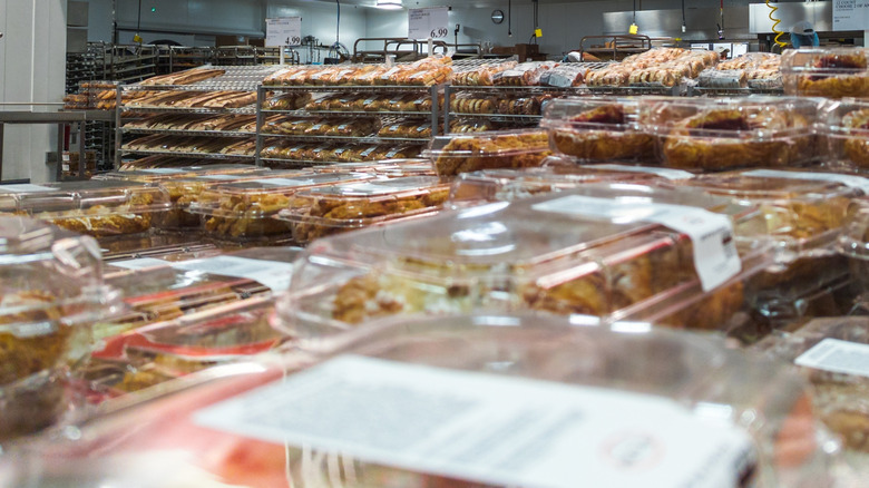 warehouse bakery with cookies