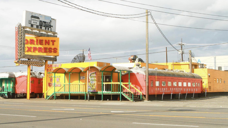 A full view of The Orient Express