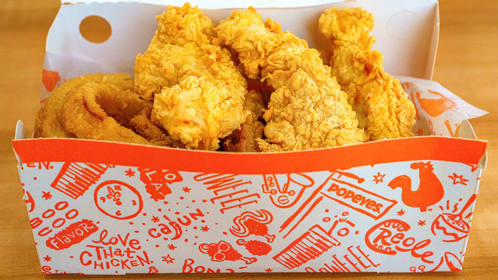Popeyes Spicy Chicken Strips Popeyes Spicy Chicken Strips