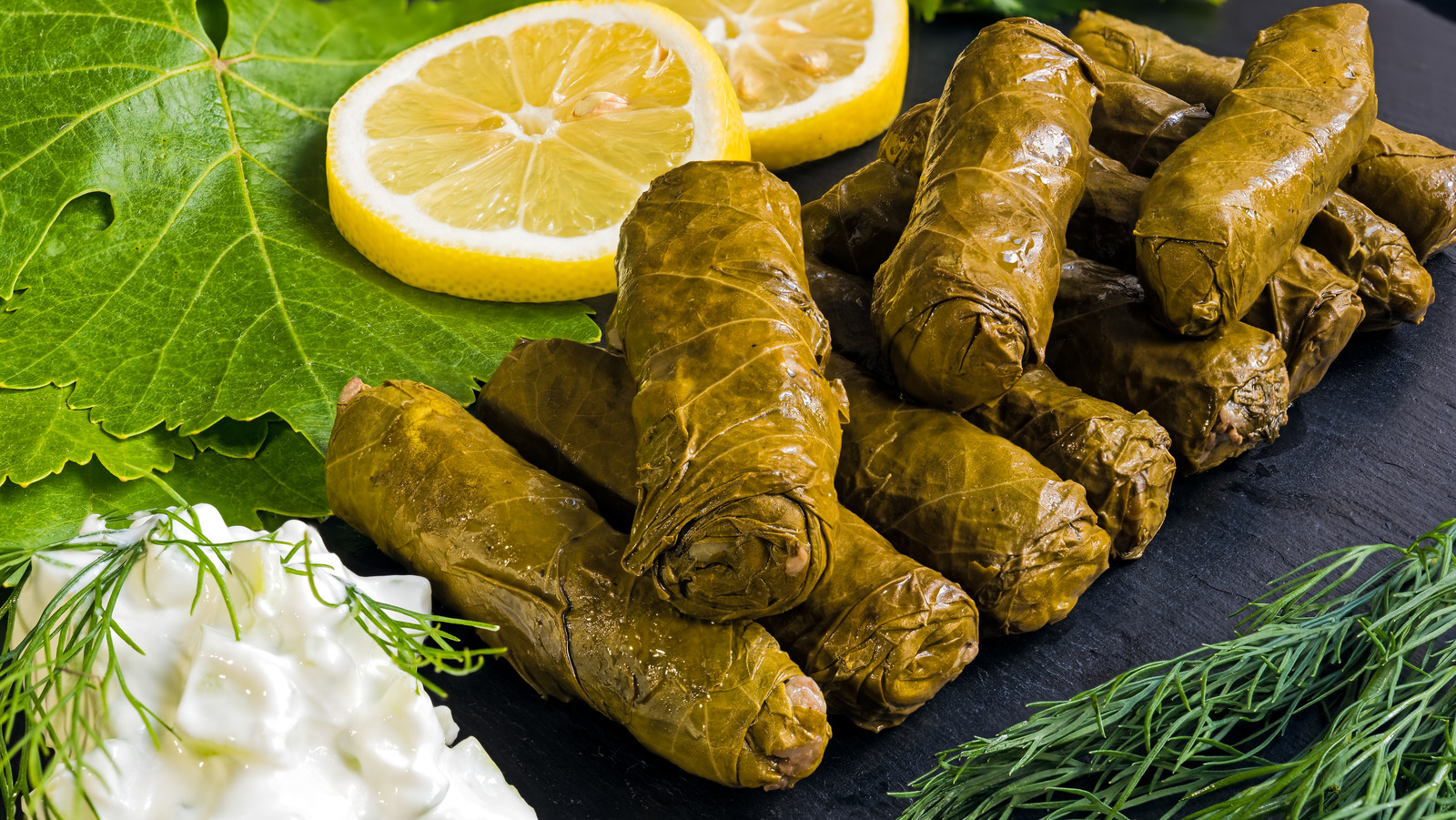 Serve Canned Dolmas With Classic Tzatziki For An Easy, Flavorful Appetizer