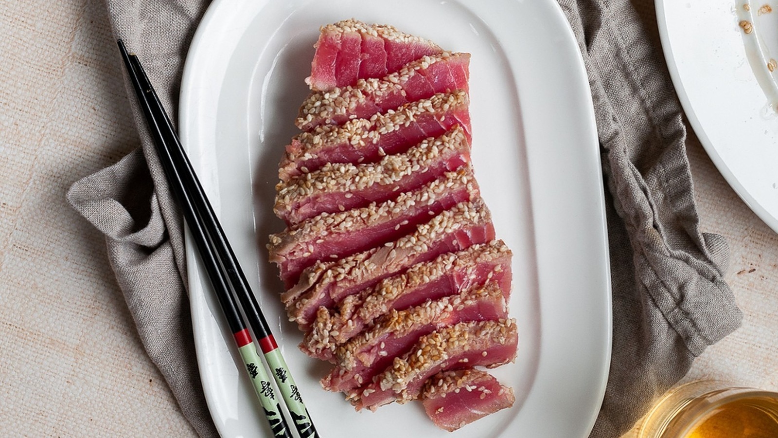 Sesame Crusted Tuna Steak Recipe